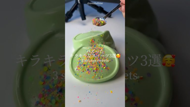 バズった「キラキラなスイーツ」3選🥰｜3 sweets recipes #ショート #shorts #ライフハック #lifehacks #簡単スイーツ #簡単レシピ