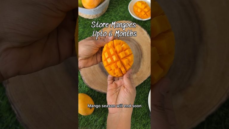 Store mangoes upto 6 Months with this hack !