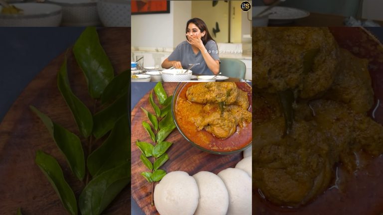 Janhvi Kapoor’s Favourite Idli with Chicken Curry Recipe| #janhvikapoor #curlytales