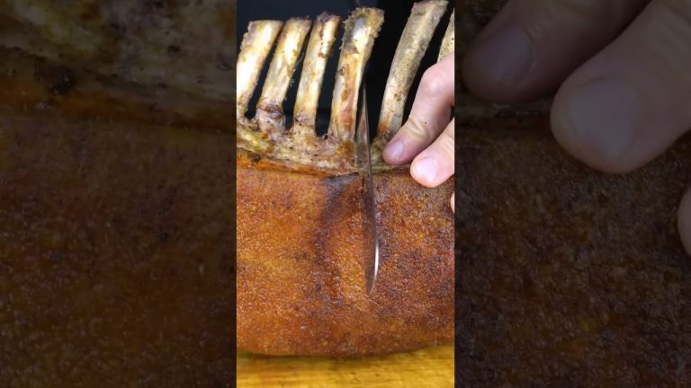 How to Make Roast Pork on a Charcoal Rotisserie