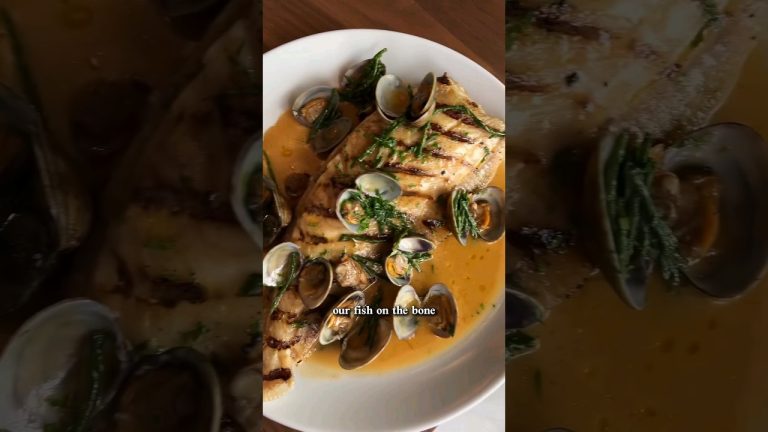 Fish With Roast Chicken Butter Emulsion