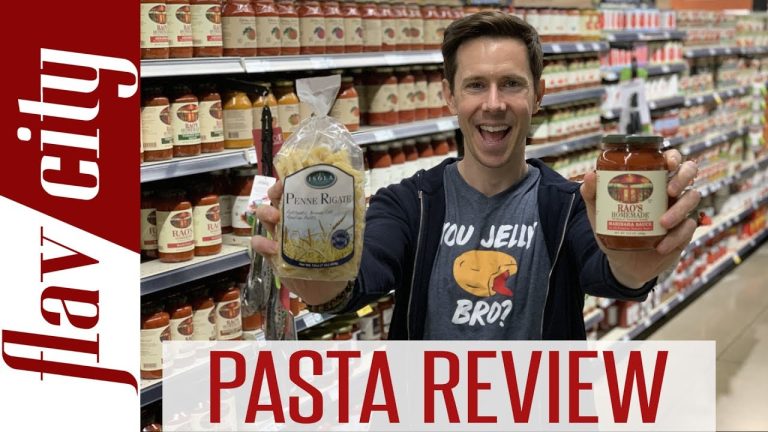 The BEST Pasta & Sauce To Buy At The Grocery Store…And What To Avoid!