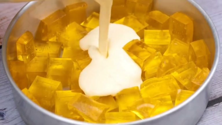 How to make Orange Jelly at Home | Orange Dessert Recipes | Orange Dessert Banana ki Recipe