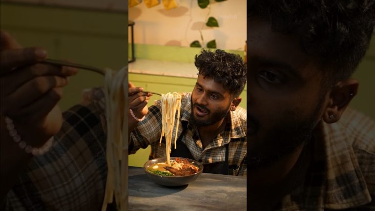 A dish you’ll have to try before you judge – Biryani Ramen Bowl🔥 Full recipe is on the Cookd App❤️