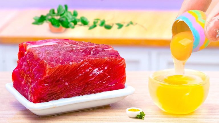 🔴[LIVE]🔴Amazing Miniature Beef Recipe 🥩 1000+ Tasty Miniature Breakfast with Beef and Egg Recipe