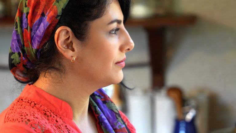 SAINA Makes 3 Recipes: Alfredo Pasta💋Vegan Ice Cream🍧Mulberry Jam😋Relaxing Slow Iran Village Life