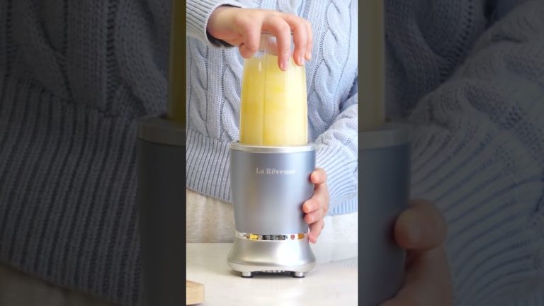 Perfect size, easy to use,worth having in your kitchen#smoothieblender #la reveuse blender#gift idea