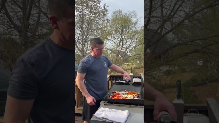 Smothered Grilled Chicken On The Blackstone | Griddle Chicken | Grill This Smoke That