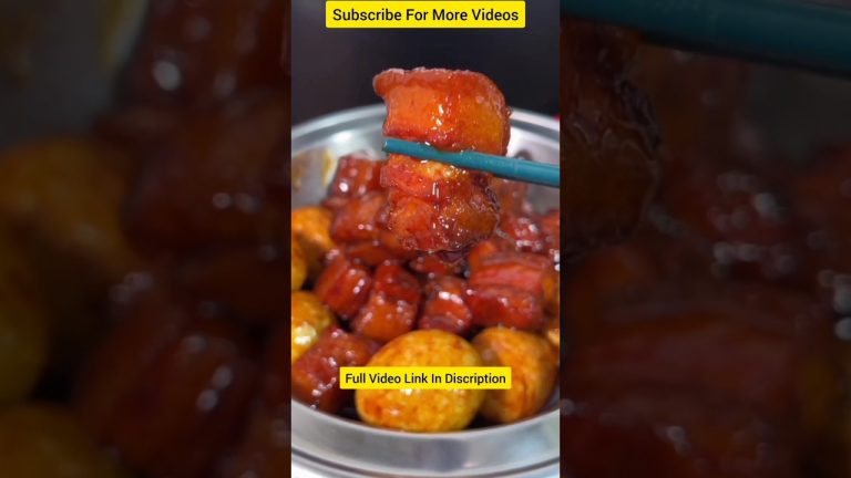 New Way To Eat Braised Pork || #shorts #viral #cooking @DarkRecipes