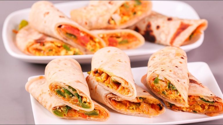 VEG ROLL RECIPE | VEG CHAPATI ROLL | VEGETABLE ROLL | VEG FRANKIE RECIPE | VEG SHAWARMA | N'Oven