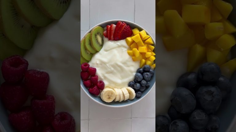 Yogurt Fruit Bowl