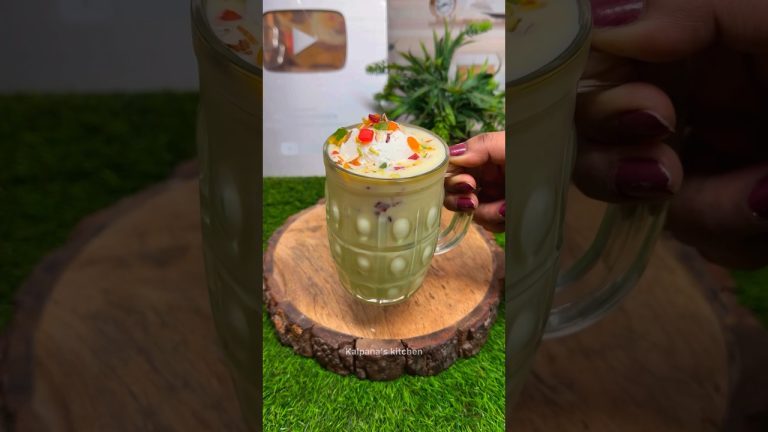 Market style Badam Milkshake 😍😍❤️❤️… #shorts #badammilkshake #milkshake #viral #kalpanaskitchen