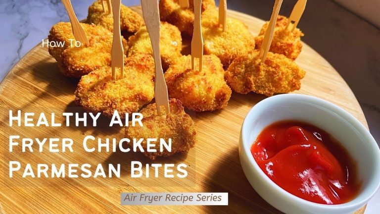 Easy Air Fryer Recipes | Air Fryer Chicken Parmesan Recipe Bites