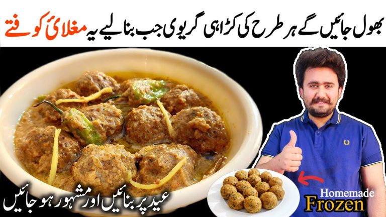 Gosht Ky Kofty Banane Ka Sahi Tarika – Authentic Beef Kofta Recipe -Make and Store Bakra Eid Special
