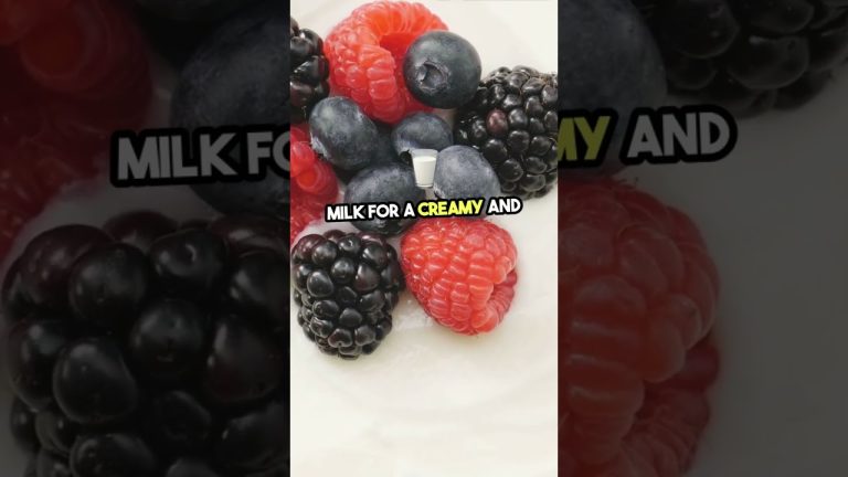 5 Satisfying Breakfast Smoothie Recipes 🥤🌞 #shorts