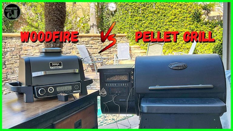 NINJA WOODFIRE GRILL VS. A STANDARD PELLET GRILL.