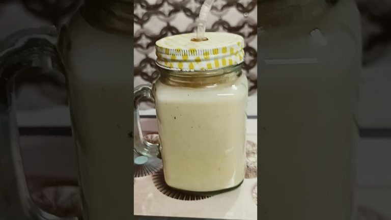 Almond Mango Milkshake || #trending #youtube #shorts #shortsvideo