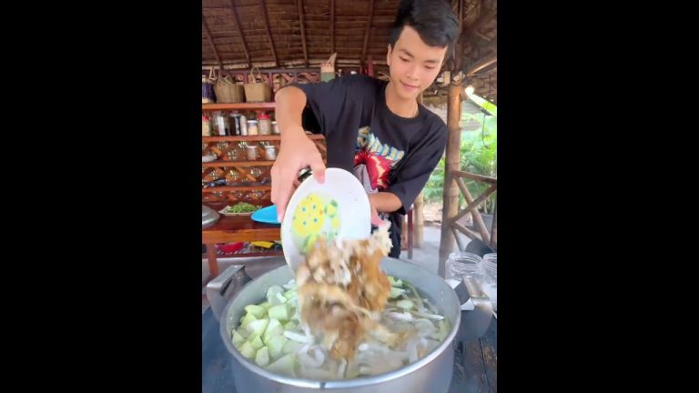 Fish soup the recipe yummy by chef Ny. #food #cooking  #shorts  #foryou  #delicious #recipe