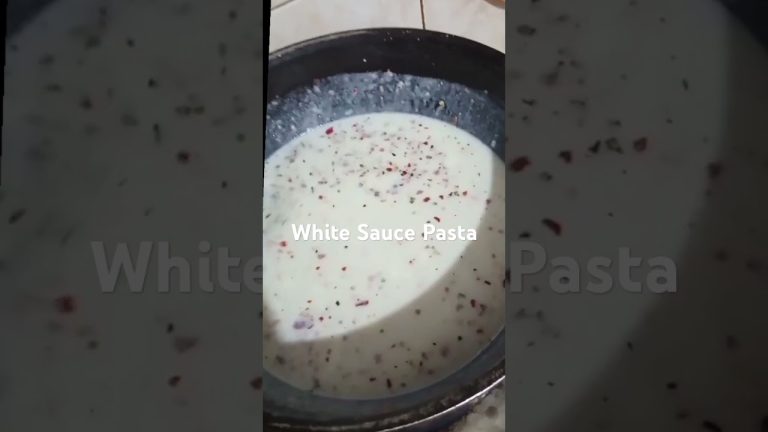 White sauce pasta #shorts  #pasta #shortsfeed