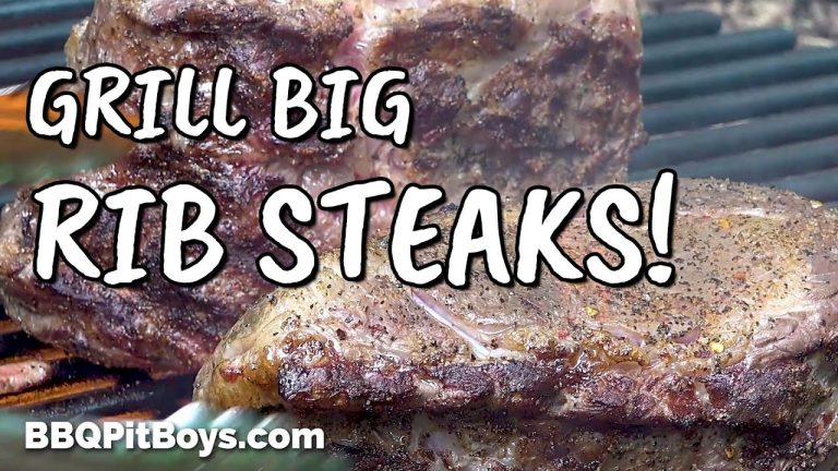 Serve Up Some Big Rib Steaks