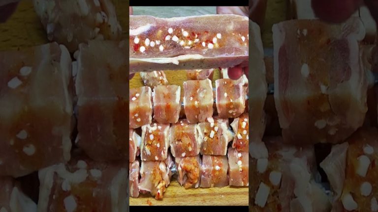 Chicken Shish Symmetrical Kebab #Shorts