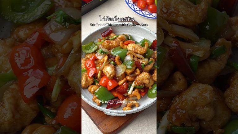 Anybody Cashew nuts chicken ? 🐓 #shorts #cooking #recipe