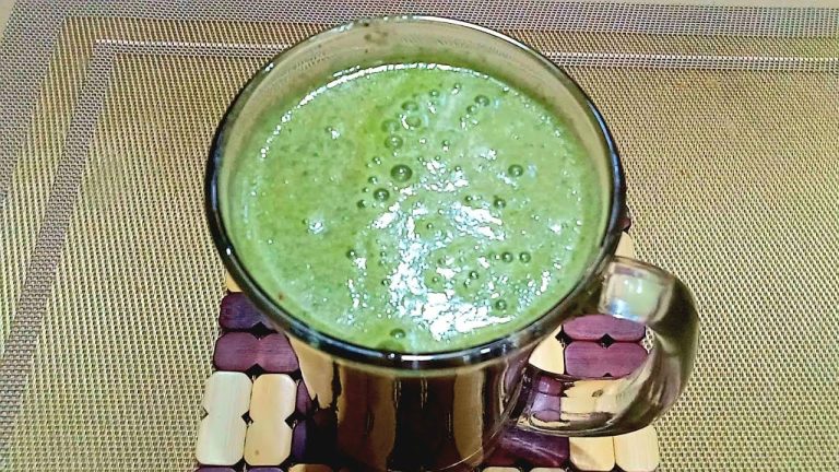 Green Morning Smoothie Recipe ❗ Rice in Vitamins & Minerals / Dary free / Weight Loss Detox Drink