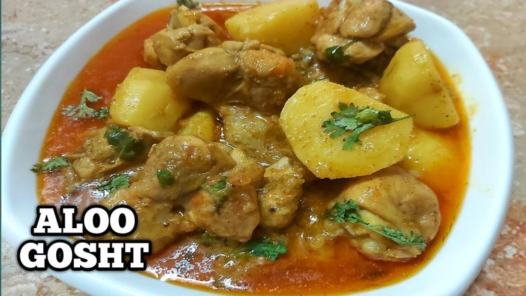 Aloo Gosht Recipe | Degi Aloo Gosht | Easy Chicken Recipes | Aloo Chicken recipe