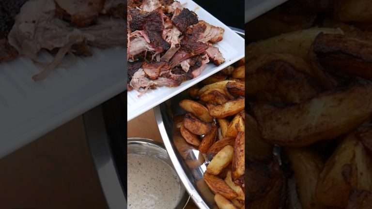 Лучшая свинина на углях – Рецепт мяса с картошкой