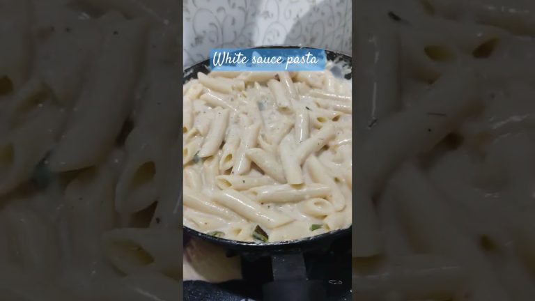 white sauce pasta #youtube #shorts