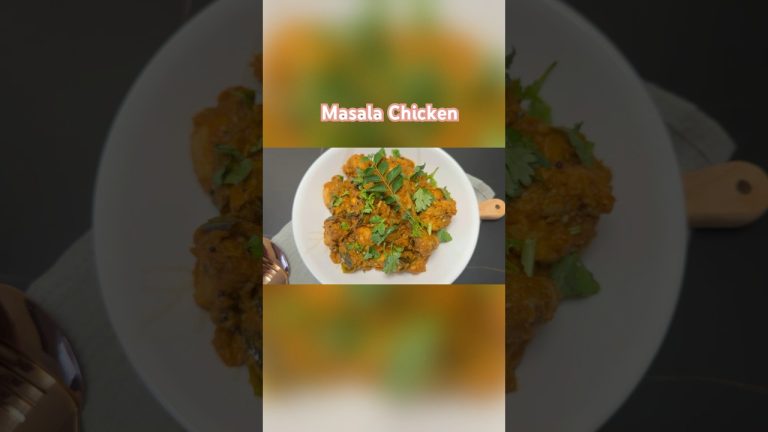 Restaurant Style Masala Chicken | Masala chicken Recipe | Masala Varuval