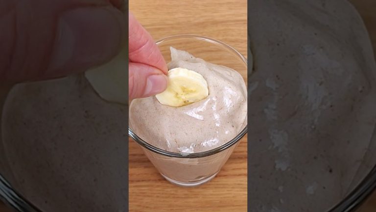 Delicious Chocolate Banana Ice Cream Recipe 😋🍫🍌🍨🤩 #icecream #icecreamrecipe #shorts