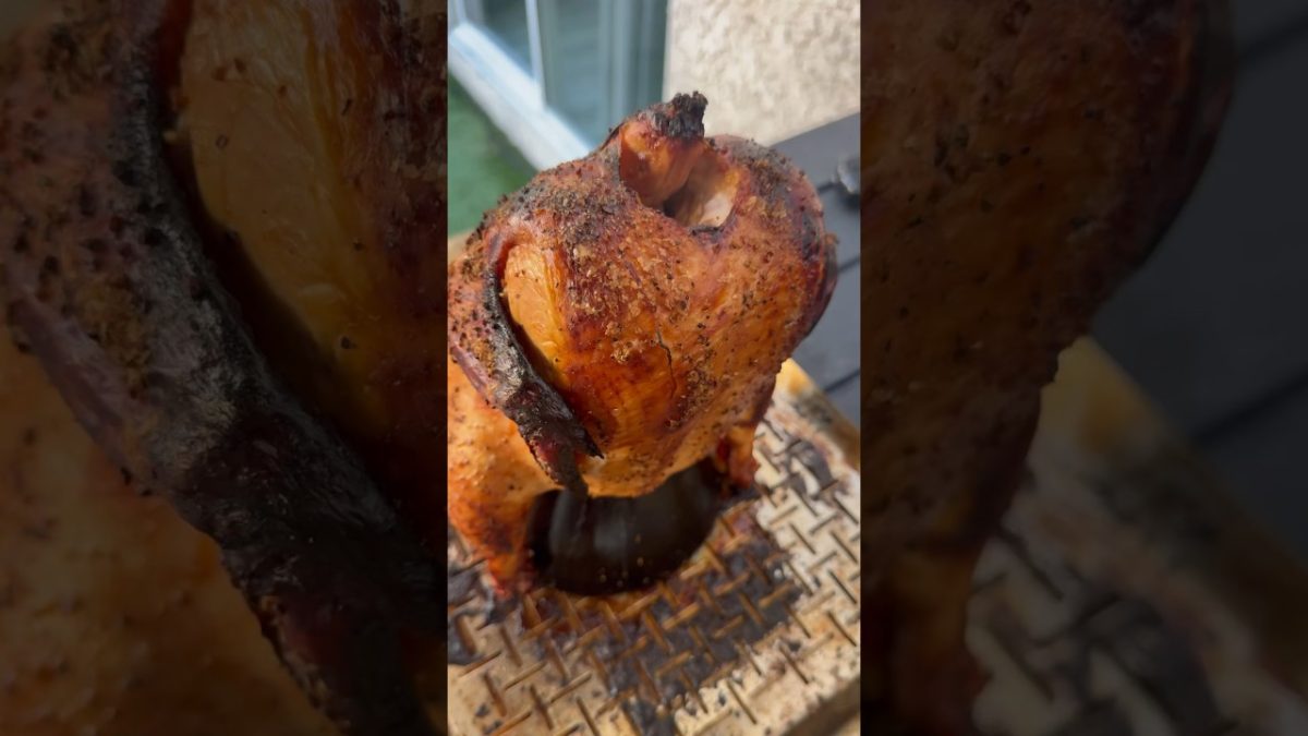 Beer Can Chicken on the RECTEQ – Slopi Papi MEATS #grill #bbq #chicken #beercan