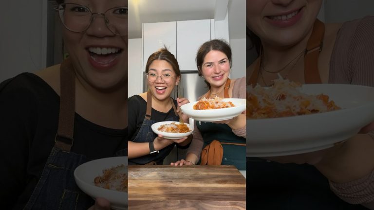 Filipino bolognese with @lumpiaqueen 😚😘 PART 1