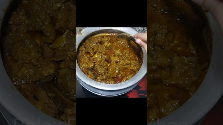 জিহ্বা পরিষ্কার সহ জিহ্বা ভুনার পারফেক্ট রেসিপি⁉️#beefbhuna #beefrecipe#short #eidspecial #shorts