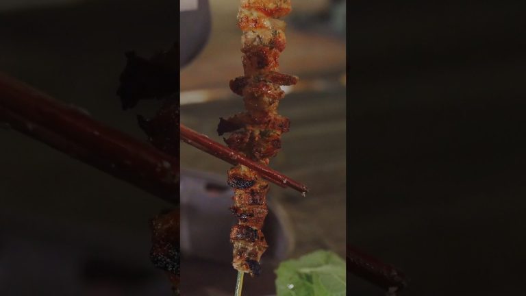 best grilled wild boar made at home #cooking #food #chef #mukbang #farming #buildhouse #camping