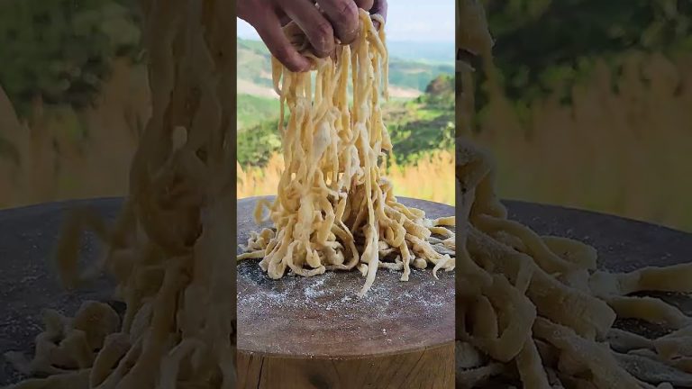 Hand-made Pasta Cooked With Clams & Beer
