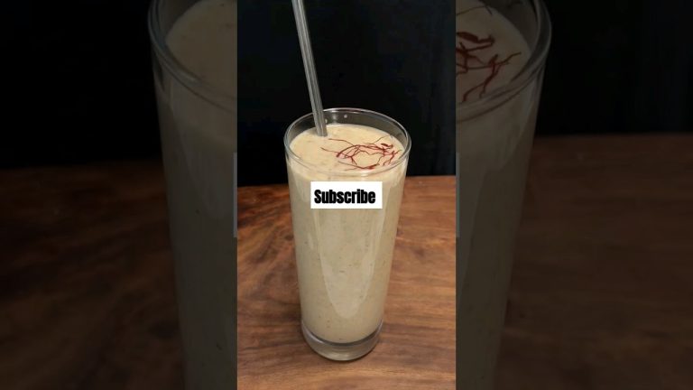 Healthy Dry Fruit Milkshake l Nutritious & Delicious Drink