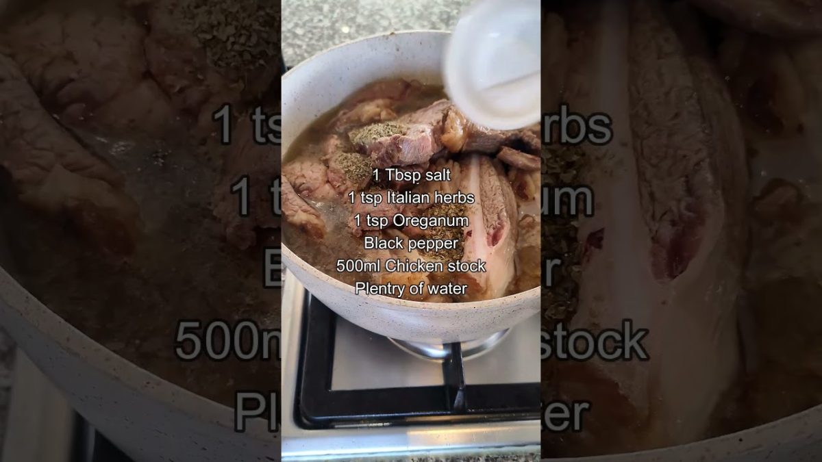 How to cook Seswaa / Tshotlo / Chotlo #Tshotlo #seswaa #shorts