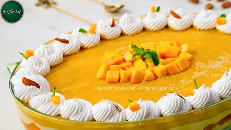 Mango Dessert: Creamy Mango Delight Recipe by SooperChef