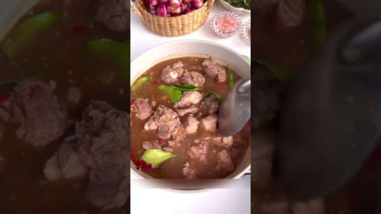 how to cook pork bone fragrant omelette curry