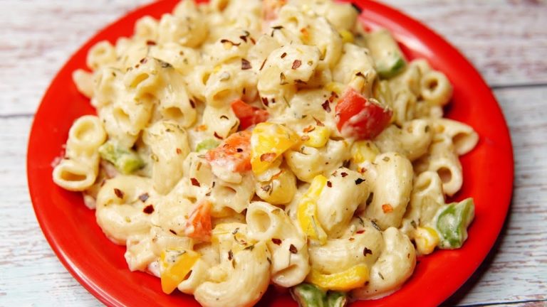 ಮಕ್ಕಳಿಗೆ ಇಷ್ಟವಾದ ಪಾಸ್ತ 100% ಖಾಲಿ ಮಾಡ್ತಾರೆ| Indian Style White sauce Pasta | pasta recipe in kannada