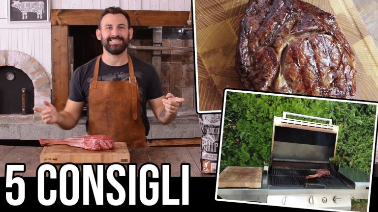 Come fare una bistecca perfetta nel barbecue a GAS