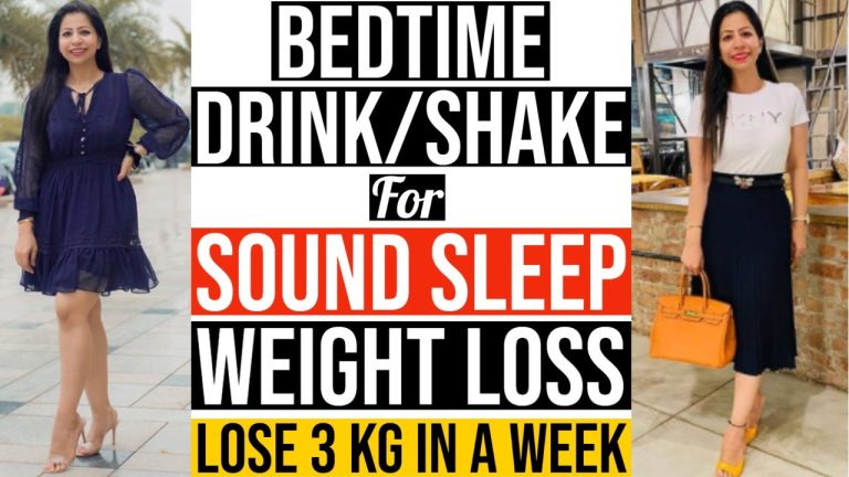 Bedtime Drink for Weight Loss & Sound Sleep | Weight Loss Shake/Smoothie Recipe – Suman Pahuja