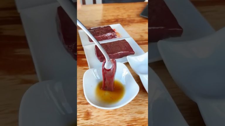 Amazing Pieces of Lungs so delicious #lung #food #meat