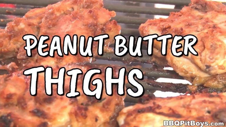 Peanut Butter Chicken Thighs