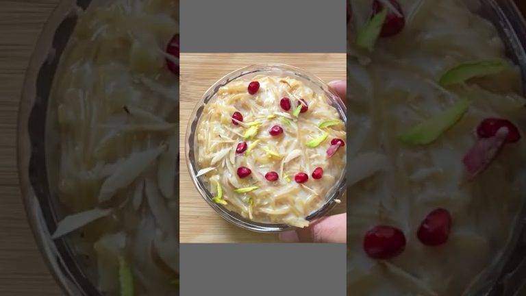 Semiya Custard Recipe | #shorts #shortvideo #myfirstshorts #custard #custardrecipe