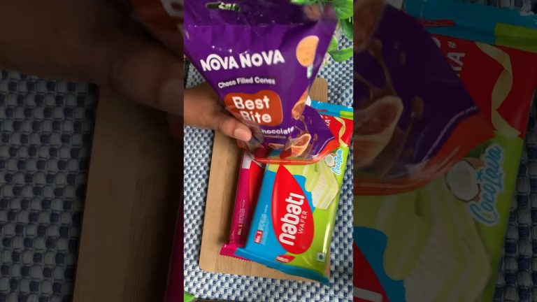 NABATI WAFERS MILKSHAKE #youtubeshorts #wafer #milkshake #icecream #chocolate #shorts #asmr #food