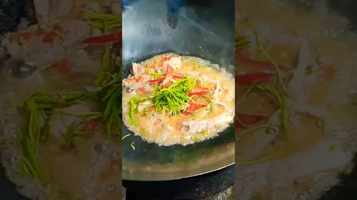 หมูชะอมผัดกะปิ #saute #seafood #streetfood #foodchannel #foodtruck #cooking #cheflife #eating