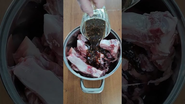 Ребрышки в духовке. #рецепт #еда #вкусно #shorts